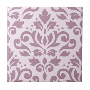 Azulejo De Cerâmica Role a Damask Large Design Mauve (Máquina grande d
