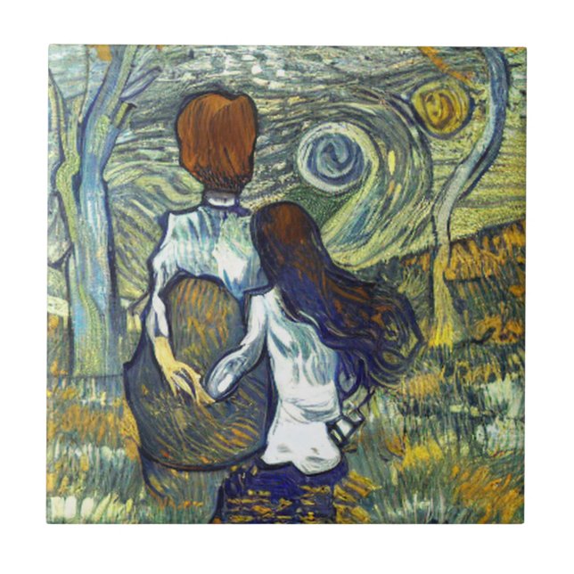 AZULEJO DE CERÂMICA  ROMANCE (Frente)