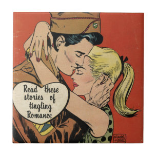 Azulejo De Cerâmica Romance militar