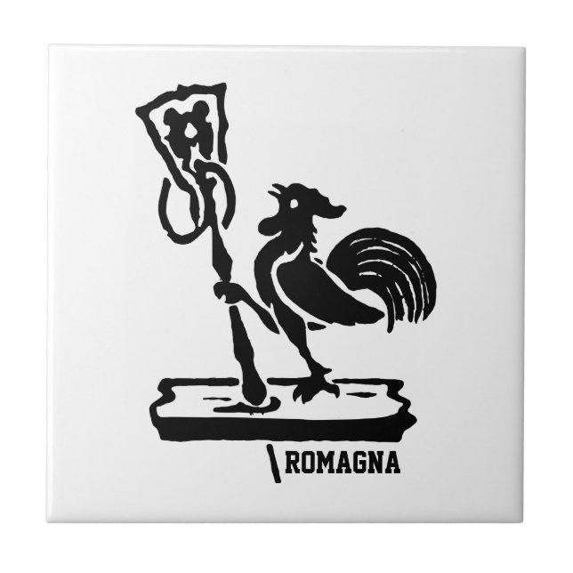 Azulejo De Cerâmica Romanha (Frente)