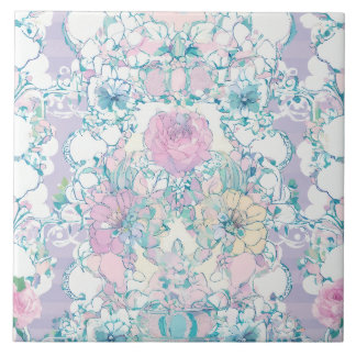 Azulejo De Cerâmica Rosa