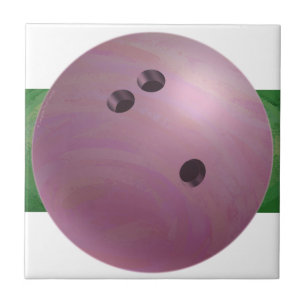 Azulejo De Cerâmica Rosa bola de boliche