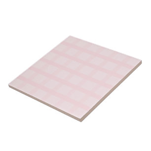 Azulejo De Cerâmica Rosa Chiclete E Padrão Xadrez de Rosto Lavanda Cor
