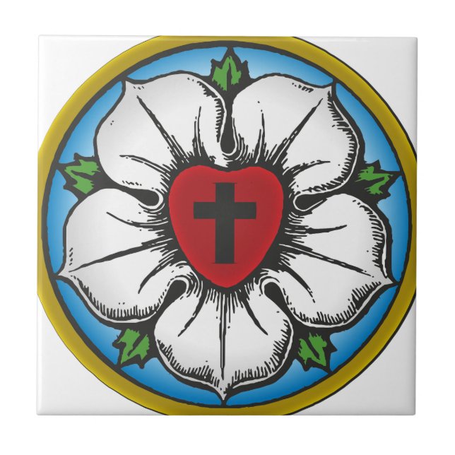 Azulejo De Cerâmica rosa de lutera (Frente)