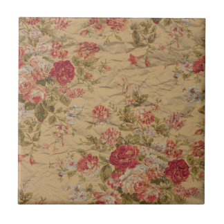 Azulejo De Cerâmica Rosa de Vintage