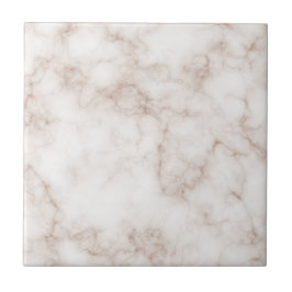 Azulejo De Cerâmica Rosa Dourado Minimalista e Pedra de Mármore Branco