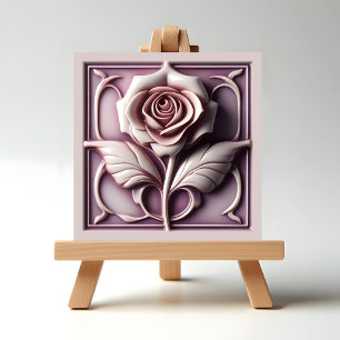 Azulejo De Cerâmica Rosa magenta