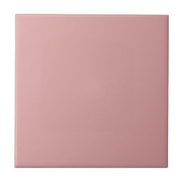 Azulejo De Cerâmica Rosa magenta empoeirada — Cor Sólida Rosa Suave