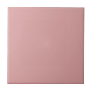 Azulejo De Cerâmica Rosa magenta empoeirada — Cor Sólida Rosa Suave