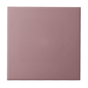 Azulejo De Cerâmica Rosa poeirento de cor sólida