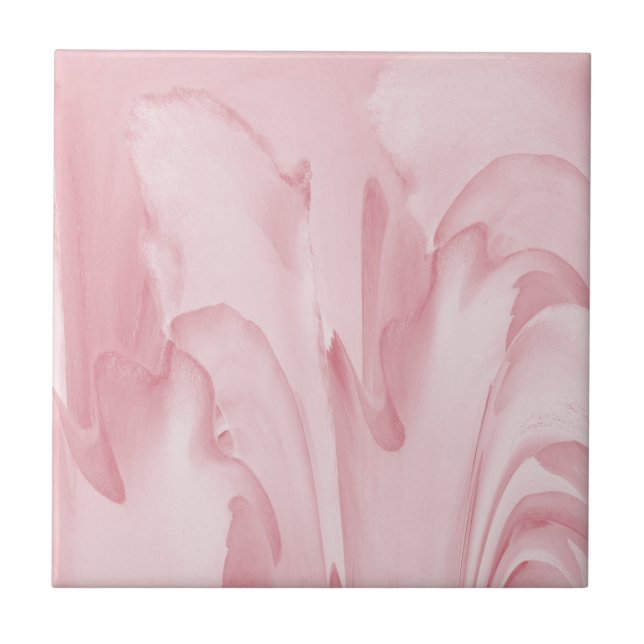 Azulejo De Cerâmica Rosa precioso (Frente)