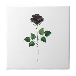 Azulejo De Cerâmica Rosa preto