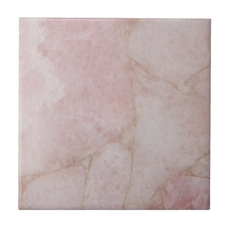 Azulejo De Cerâmica Rosa Quartz - Impressão de mármore rosa