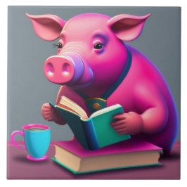 Azulejo de cerâmica rosa-rosa