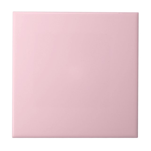 Azulejo De Cerâmica Rosas claro sólidas (Frente)