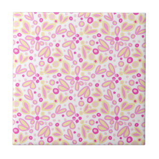 Azulejo De Cerâmica Rosas Florais