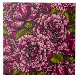 Azulejo De Cerâmica Rosas para você