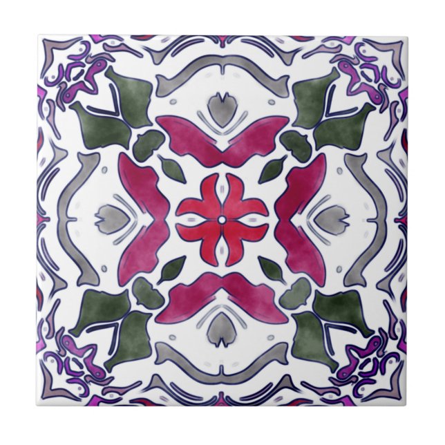 Azulejo De Cerâmica Rosemary (Frente)