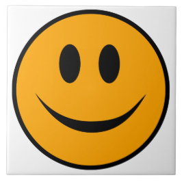 Azulejo De Cerâmica Rosto Sorridente Emoji