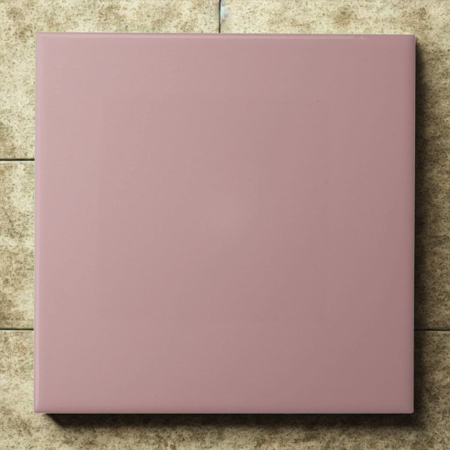 Azulejo De Cerâmica Rosy Brown Modern Elegance (Criador carregado)