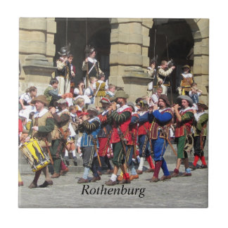 Azulejo De Cerâmica Rothenburg, Alemanha