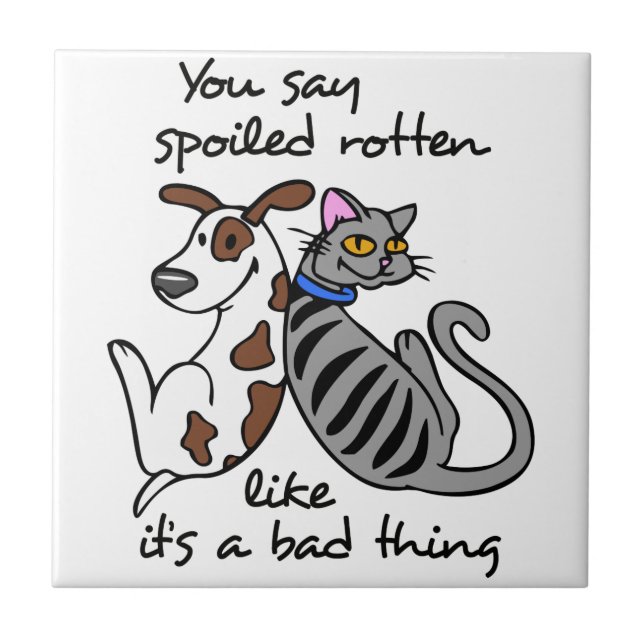 Azulejo De Cerâmica Rotten mimado (Frente)