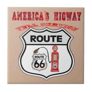 Azulejo De Cerâmica route 66 america higway gifts