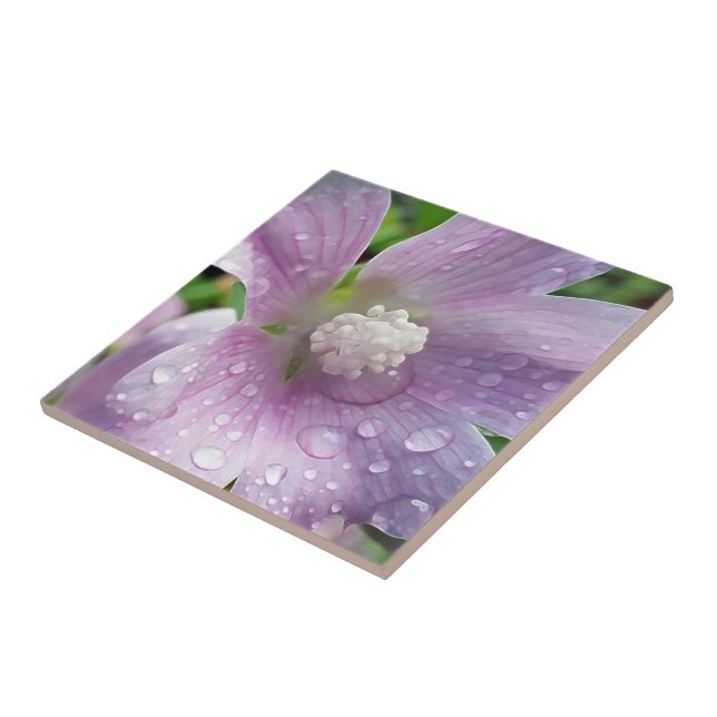 Azulejo De Cerâmica Roxo brilhante (Lateral)