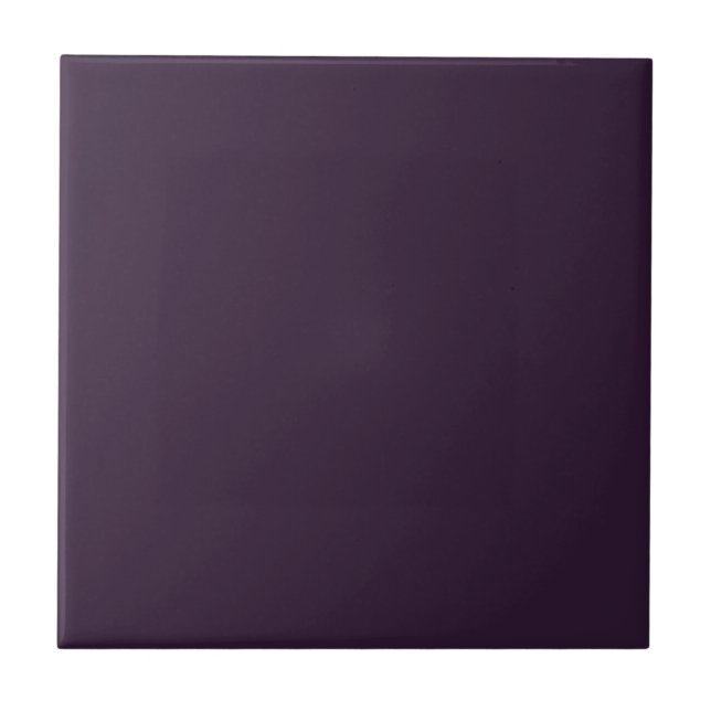 Azulejo De Cerâmica Roxo Escuro (Frente)