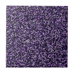 Azulejo De Cerâmica Roxo Sparkle