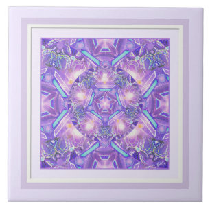 Azulejo De Cerâmica Roxo W1
