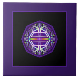 Azulejo De Cerâmica Roxo W3