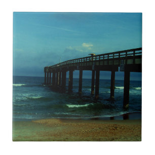 Azulejo De Cerâmica Rua. Augustine Pier