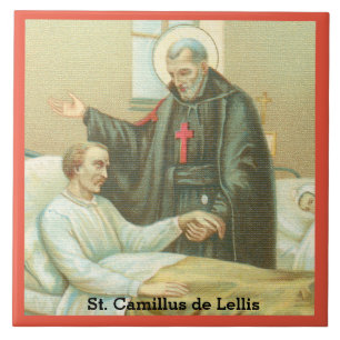 Azulejo De Cerâmica Rua. Camillus Forjando um Inválido (M 021)