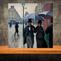 Rua de Paris em Tempo Chuvoso - Gustave Caillebot