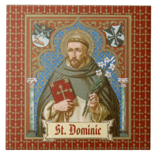 Azulejo De Cerâmica Rua. Dominic de Guzman (BK 011)