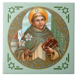 Azulejo De Cerâmica Rua: Dominic de Guzman (BK 07)