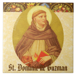 Azulejo De Cerâmica Rua: Dominic de Guzman (PM 02)