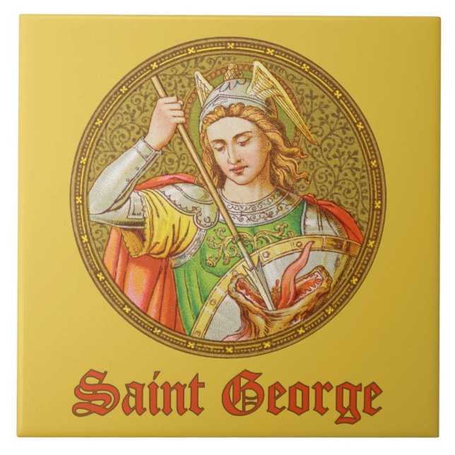 Azulejo De Cerâmica Rua. George (SNV 13) (Frente)