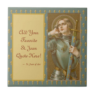 Azulejo De Cerâmica Rua. Joan of Arc (JM 28)