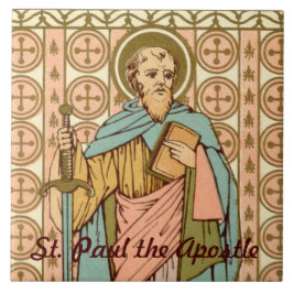 Azulejo De Cerâmica Rua. Paul o Apóstolo (RLS 13)