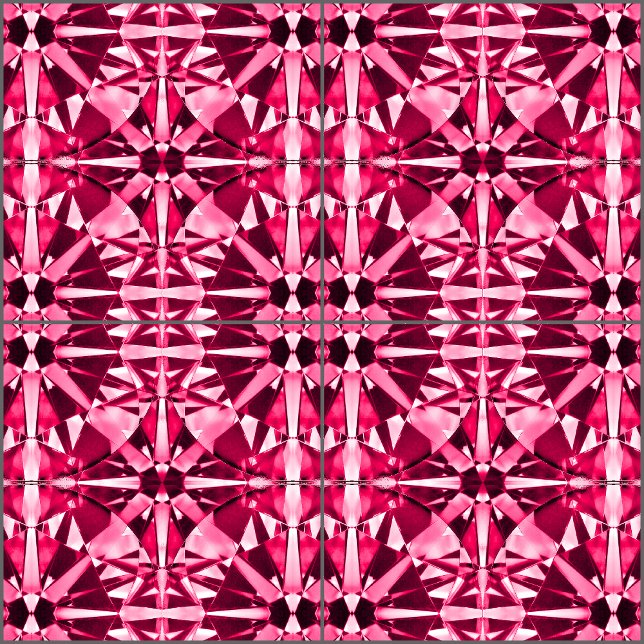 Azulejo De Cerâmica Ruby Gemstone (Criador carregado)