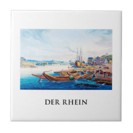 Azulejo De Cerâmica Rüdesheim, Alemanha 01C