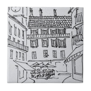 Azulejo De Cerâmica Rue Louis Gassin, Velho Nice   Nice, França