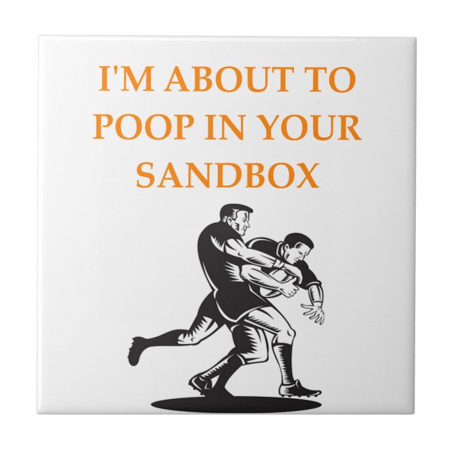 AZULEJO DE CERÂMICA  RUGBY (Frente)