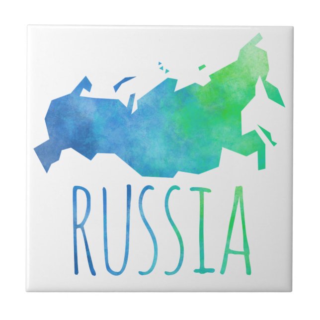 Azulejo De Cerâmica Rússia (Frente)