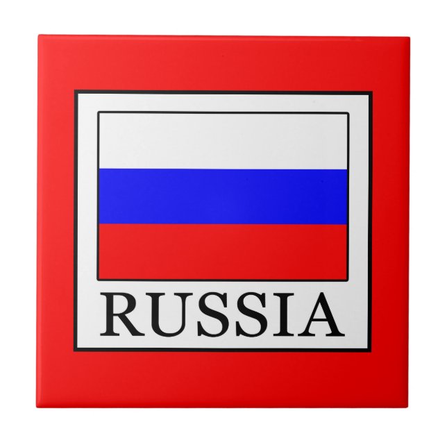 Azulejo De Cerâmica Rússia (Frente)