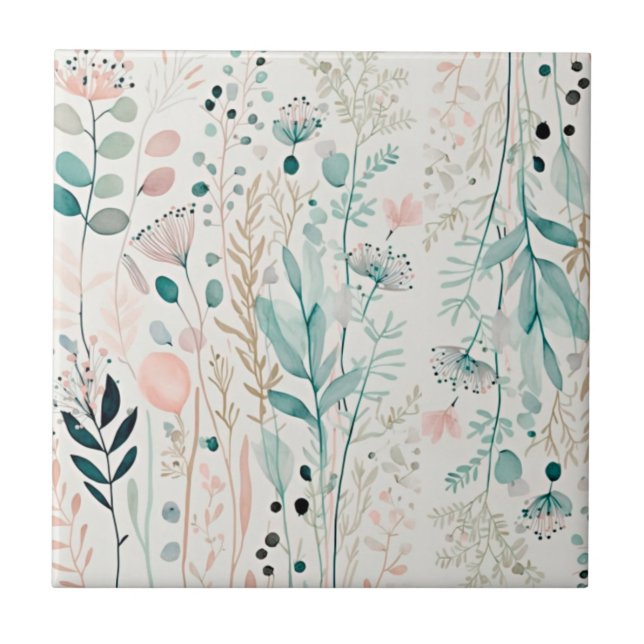 Azulejo De Cerâmica Rústico silvestre (Frente)