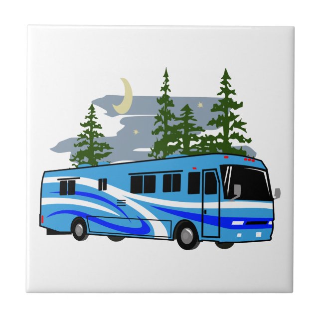 Azulejo De Cerâmica RV Motorhome (Frente)