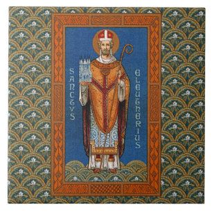 Azulejo De Cerâmica S. Eleuterio de Tournai (DG 01)